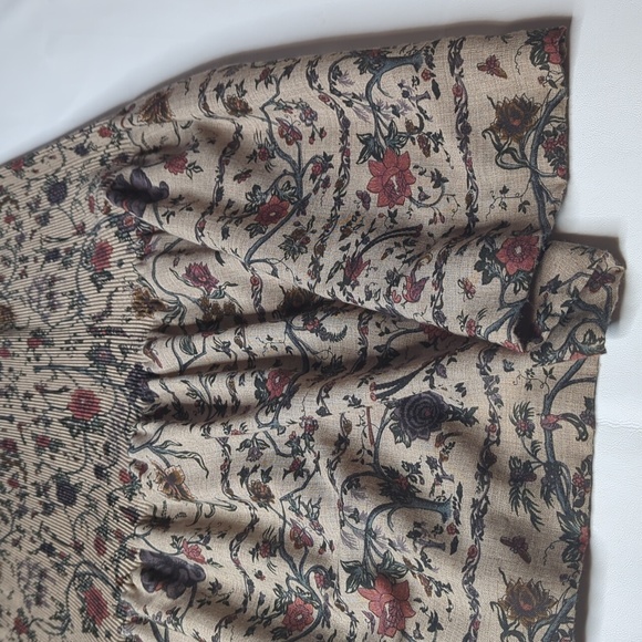 Vintage Krist Gudnason floral prairie skirt - Picture 4 of 12